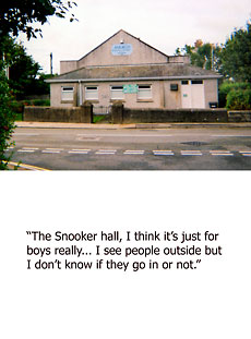 Picture of snooker hall