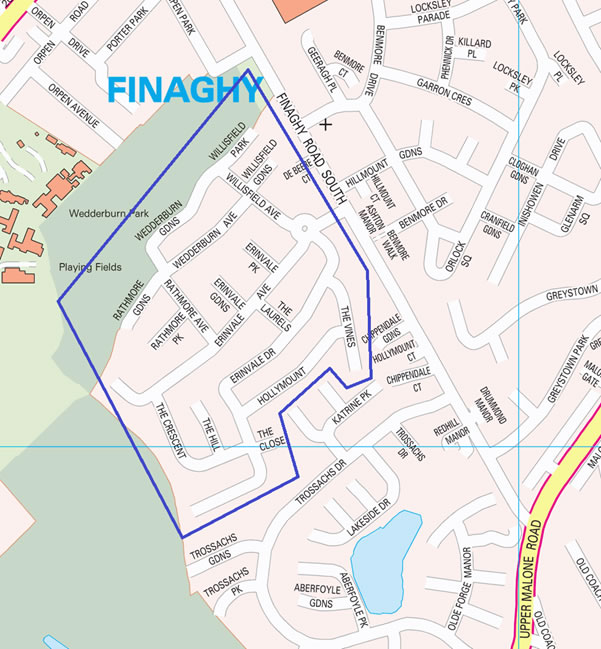 Erinvale Neighbourhood map