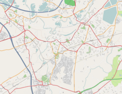 Mobile streetmap of Weybridge (multiresolution)