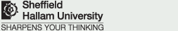 Sheffield Hallam University logo