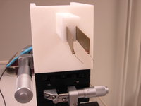 Frontal view of gripper