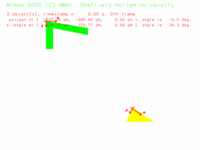 2-D/3 DOF real-time demo on graphical primitives (1.16 MByte video (http://vision.eng.shu.ac.uk/jan/test.avi))