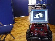  ATRV-Jr at review trials (Jan 2010); successful acquisition and communication tests with at least four different streams of data