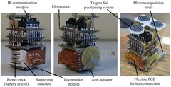 MiCRoN robot with cordless power supply