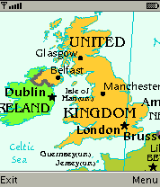 Political world map